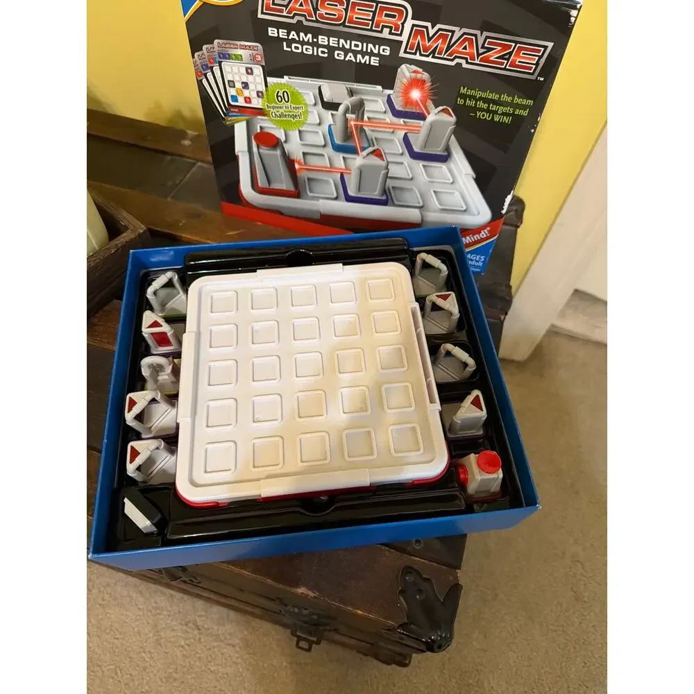 Laser Maze Beam Bending Logic Game Thinkfun Family Game Night STEM Learning Game